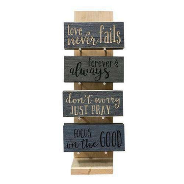 24 Pc. Everyday Sign Assortment - The Fox Decor